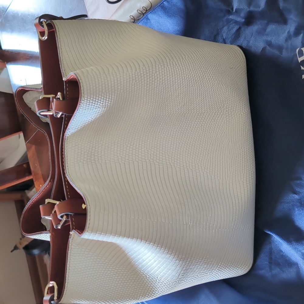 New Dooney & Bourke Large Barlow Lizard embossed leather - Picture 15 of 16